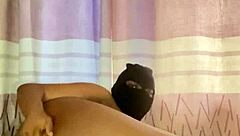 Whore, are you pleasing yourself with that dildo in your big ebony ass?