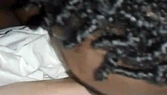 Sucking wifes toes while s