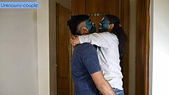 Boss Fucks Secretary Prabha Hotel Doggystyle