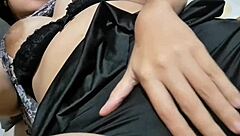 Big Tits Stepmother Visits Room