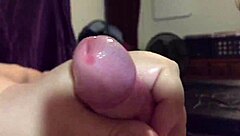 Chubby Wife Strokes Dick, Blows, Swallows Cum!