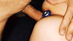 Milf in Stockings and Lingerie Gets Close-Up Anal