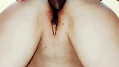 Milf in Stockings and Lingerie Gets Close-Up Anal