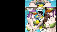 I-I can't believe I'm horny fucking my step mom again, fingering her in cowgirl position, part four of our american sex.