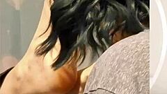 taking time to lick feet