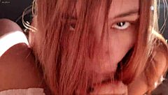 he gives a delicious blowjob on a sunny afternoon with deep passion