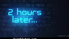 stepbrothers unleash massive cocks for intense 4some pounding with swapsister