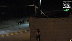 Beach Security Camera Catches Couple