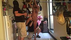 Hinting at Intense Fist Fucking in a BDSM Setup with Hogtied Milf in High Definition