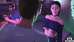 Is his cock thrusting deep inside her wet tight pussy for ultimate pleasure?