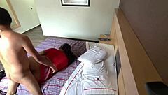 Hey, this mature latina gets interviewed and licked in her casting session clip 1 😘