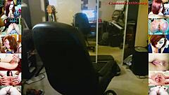 19yo Purple Vibrator Squirting Cum Show