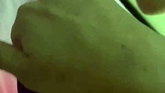 Oh gosh, Natasha with the vibrator, she's just going at it amateur style, fucking that toy like crazy.