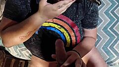 Sucking my boyfriends cock for our anniversary celebration