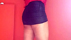 jovencita shows off her exotic moves in erotic dance for teacher