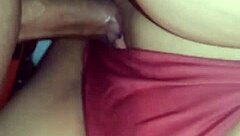 Colombian big ass babe in homemade video as a cute fat latina bride with natural tits craves constant sex all day