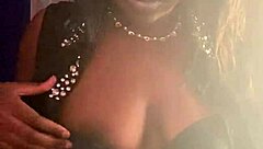 Beautiful babe reveals her pretty pussy in solo casting interview