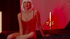 On Halloween night, white witch Stacy Cruz gets roughly fucked by black demon Leo Santos in a wild interracial encounter.