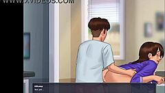 I just cummed deep inside my stepmother's shaved pussy