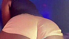 Beautiful babe reveals her pretty pussy in solo casting interview