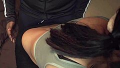 uh i think this asian babe just craves that black cock in her hairy pussy for crazy passionate interracial riding