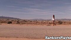 Outdoor Babe Fucking Cock In The Sun With Passionate Sucking And Licking Action