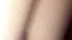 this young married latina bends over for her black lover's big cock in homemade doggystyle until facial.