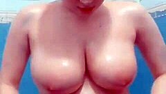 Hidden cam captures scenes in the bathroom with wet milf action.