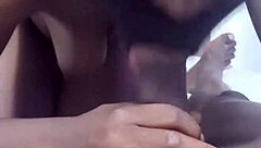 Taking That Chocolate Stick All In During Outdoor Amateur Session!