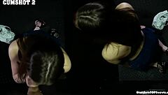 Serena swallows 10 loads at gloryhole