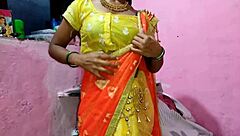 i cant believe how i turned this desi bhabi into my little slut, fucking her hard in a wild threesome with big tits bouncing everywhere