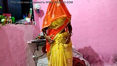 i cant believe how i turned this desi bhabi into my little slut, fucking her hard in a wild threesome with big tits bouncing everywhere