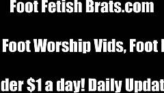 Leyla Cant Resist Rachels Perfect Little 18+ Feet