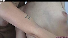 Merida Sat and Jadilica stripped down for an erotic lesbian dance leading to mutual masturbation.