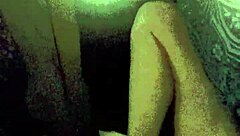 Beautiful blonde wife gives cute blowjob with big tits exposed