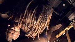 POIZON IVY GIVES SLOPPY HEAD! HOMEMADE OFFICE BLOWJOB WITH BIG ASS BLACK MILF!