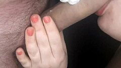 Nanami Handles Massive Cock With Whipped Cream In Intense Mouth Action