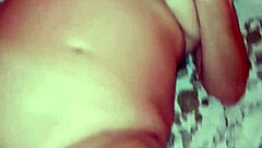 She had these huge natural tits just fingering herself as a horny wife masturbating to cum again and again