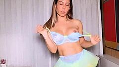 i love touchin my big wet ass as this milf masturbates solo on webcam