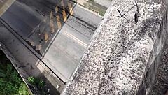 i'm that hot chubby brunette getting fucked doggystyle in public with my miniskirt up