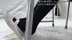 In this casual story, someone explores SOCKS FETISH with various shoes and feet details in a relaxed way.