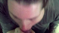 before heading to work, she deepthroats all my cock like a sloppy latina girlfriend slut 😏