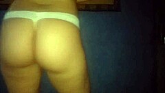 Amateur Babe With Big Ass Spreads For Homemade Ebony Blowjob Action!