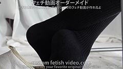 In this casual story, someone explores SOCKS FETISH with various shoes and feet details in a relaxed way.