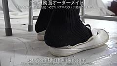 In this casual story, someone explores SOCKS FETISH with various shoes and feet details in a relaxed way.