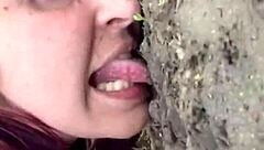 oh man, my kinky easter turned into humiliation and bdsm orgasms right in the forest