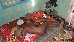 Ebony queen gets fucked hard by big black cock in amateur banging session