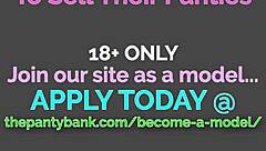 Overwhelmed By Lust As Amateur With Great Natural Pierced Tits Stuffs Panties In Wet Puffy Pussy For Intense Masturbation