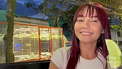 Allisonsweet gets fucked by huge cock in missionary and doggystyle on first date part 1