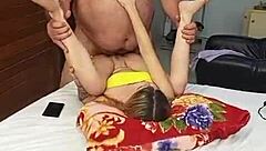 Novinha chegou da festa com vontade de dar para o veioooo 😜